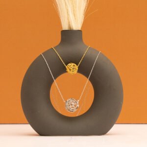 Dazzle sphere necklace 2