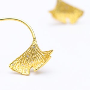 Floral twin earrings 3