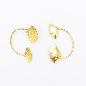 Floral twin earrings 4